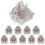 10Pcs Smooth Mechanical Gaming Keyboard Replacement Linear Switch Grey 8