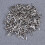 200Pcs Brad Fastener Metal Paper Clips Silver with Compact Storage Box 9