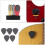5Pcs Eva Guitar Pick Holders Black Durable Guitar Pick Storage Cases 11