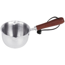 Stainless Steel Milk Pan Silver 1pcs For Water Boiling