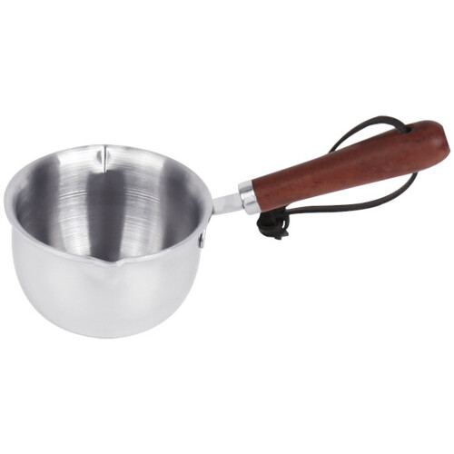 Stainless Steel Milk Pan Silver 1pcs For Water Boiling
