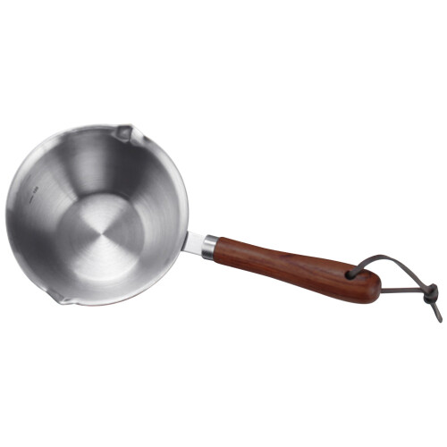 Stainless Steel Milk Pan Silver 1pcs For Water Boiling 2