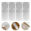 4 Pcs Fixed Plate Connector Metal Fixation Anti-Rust Bracket 2
