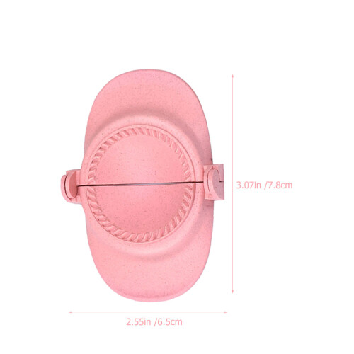 2Pcs PP Dumpling Molds Assorted Colors Compact Kitchen 2