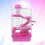 Cage Luxe Rose En Résistant Pour Pet Avec Ventilation 3