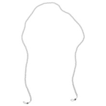 Perlen Brillenkette Beige Praktische Brillenhalterung