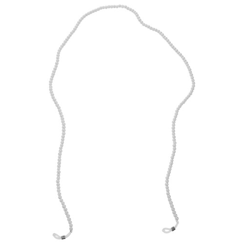 Perlen Brillenkette Beige Praktische Brillenhalterung