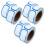 Mlins  6 Rolls Date Mark Sticker Removable Label Stickers 5