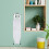 1Set Strong Iron Grey Ironing Board Wall Rack Storage Hook Hanger 6