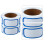 Mlins  6 Rolls Date Mark Sticker Removable Label Stickers 2
