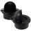 2Pcs Strong ABS Foosball Table Drop Basket for Ball Storage 1