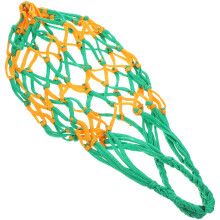 2Pcs Nylon Mesh Ball Net Bag Multi-Color Portable Basketball Carrier