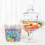 5Pcs Clear Plastic Buckets with Lid Food Storage Container for Snacks 3