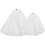 2Pcs Large White Polyester Mesh Drawstring Filter Bags for Juicing 7