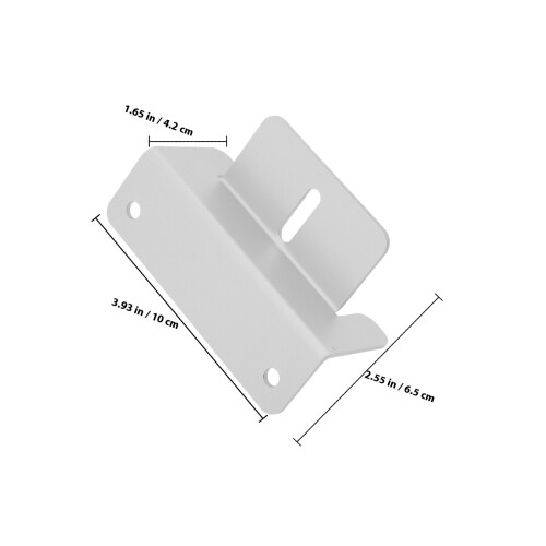 4Pcs Aluminum Solar Panel Bracket Kit for Rv Roofs Silver Adjustable 1
