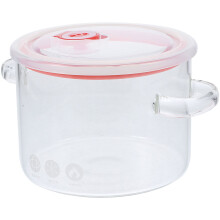 Glass Stew Pot With Lid Cooking Cookware Saucepan