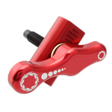 1Set Red Folding Bike Buckle Aluminum Alloy Hinge Clamp for Bike Use