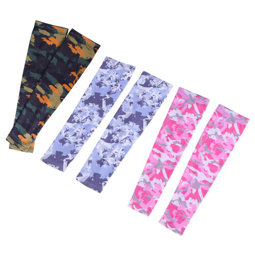 Manchons Bras Camouflage Étanches Uv Protection Confort Multi 1