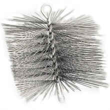 7 x 7 Square Wire Chime Brush with Durable Build and Efficient Wire Bristles