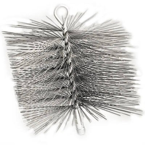 7 x 7 Square Wire Chime Brush with  Durable Build and Efficient Wire Bristles