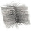 7 x 7 Square Wire Chime Brush with  Durable Build and Efficient Wire Bristles 5