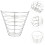 Golf Pick Up Basket Iron Ball Frame 4