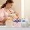 Blue Portable Baby Snack Container Protein Powder Dispenser 7