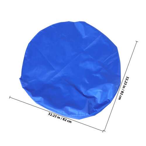 Tire Wheel Protector Blue 4pcs 32.3x32.3x11.8in 1