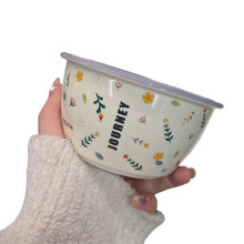 Ceramic Bowls Dinnerware Set 4.5 Inch Microwave Dishwasher Safe Scratch Resistant for Rice Salad Breakfast