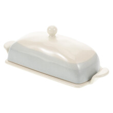 Ceramic Butter Dish with Lid for Cheese and Butter Storage, Durable Elegant Kitchen Holder