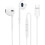 Stereo wired controll earphone White 1