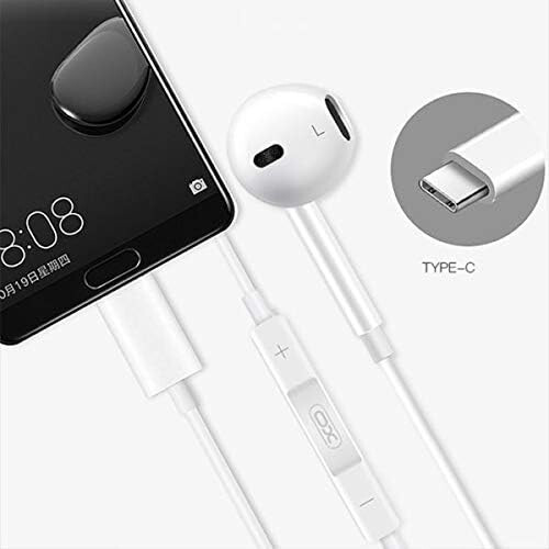 Stereo wired controll earphone White 1