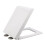Slow Close Square Toilet Seat with Quick Release White Adjustable Stainless Hinges Durable 1