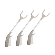 3pcs Heavy Duty Trash Grabber Tool for Outdoor Cleaning with Aluminum Ergonomic Handle