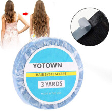 Extra Strong Double Sided Lace Front Wig Adhesive Tape Waterproof Hold for Hair Replacement Blue