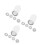 Set Of 3 Blades 45mm Cutting Disc Thread Tool Rotary Cutter 7