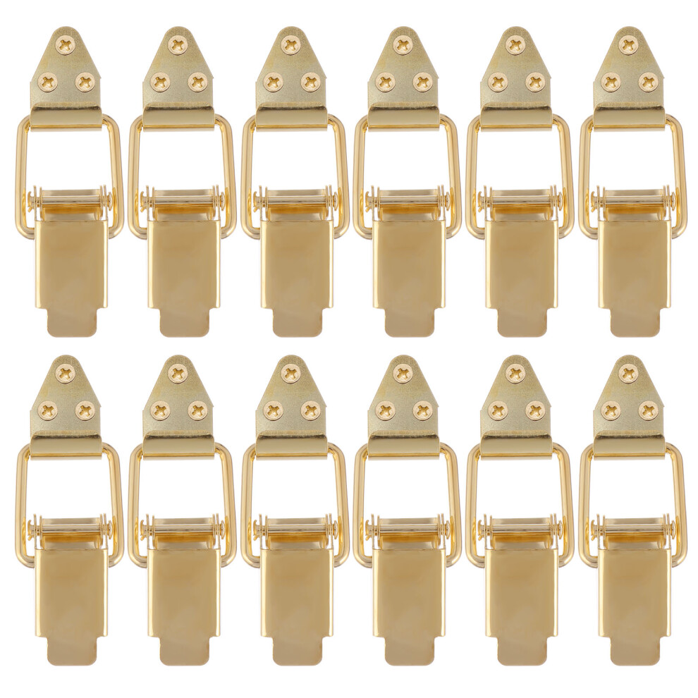 36 Pcs Vintage Iron Spring-Loaded Toggle Latch Catch For Case Box 013315528220