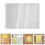30pcs Protective Case Plastic Book Covers Hard Cover Book Protector For Textbooks 9