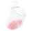 5Pcs Multi-Purpose White Mesh Hanging Bags for Clothespins and Laundry 3