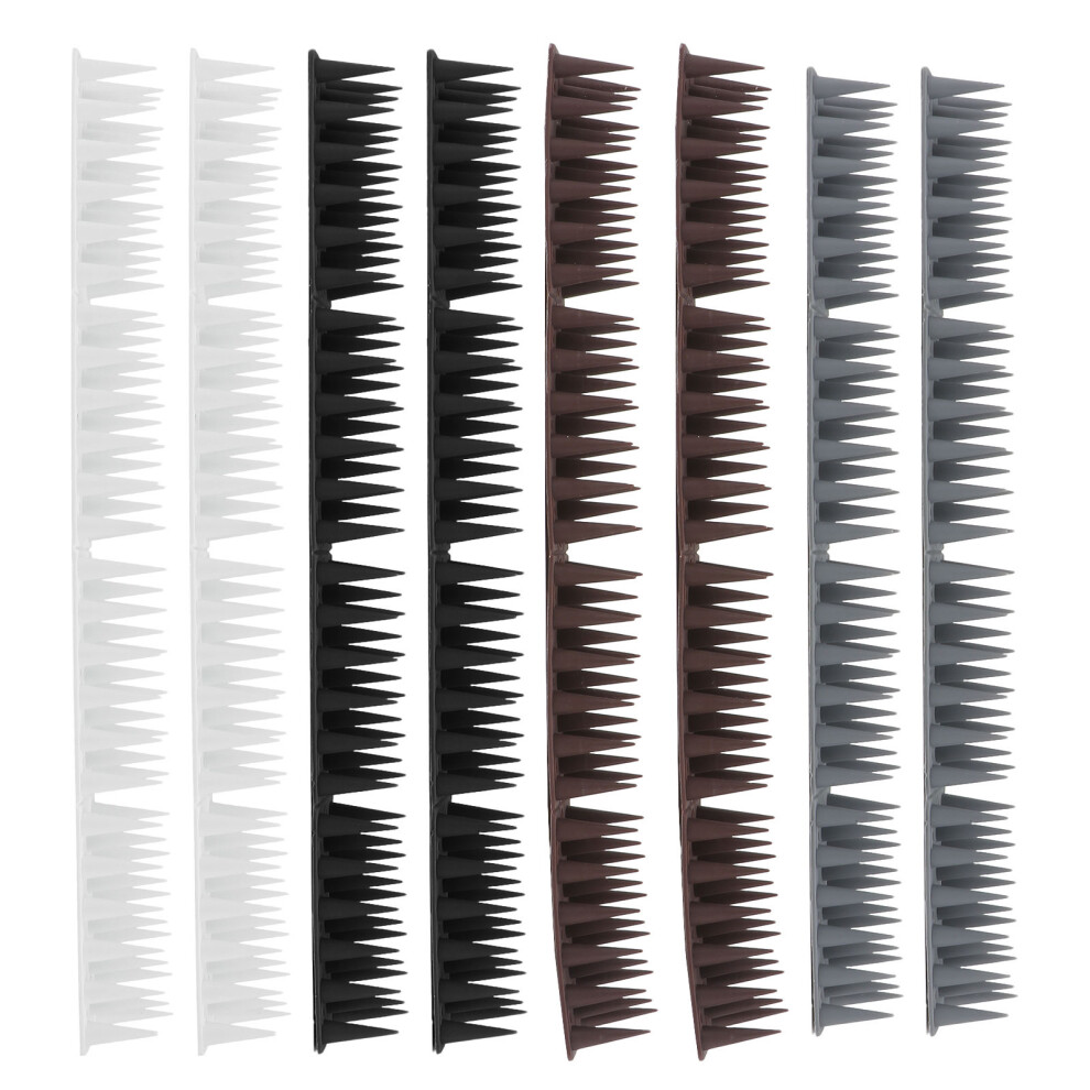 8Sets Plastic Bird Spikes For Pigeon Prevention Fence Protection 3163220967038