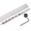 Step Drill Bit Set Silver Hardened Steel for Concrete Wood 3