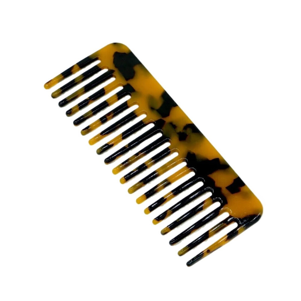 Unisex Wide Tooth Detangling Comb Set Anti Static Resin For Curly Hair Wet And Dry Scalp Massage