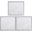 3Pcs Silver Fire Resistant Cloth Barbecue Insulation Placemats Outdoor 2