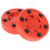 2Stk Professioneller Inline Hockey Puck Rot Für Training Und 7