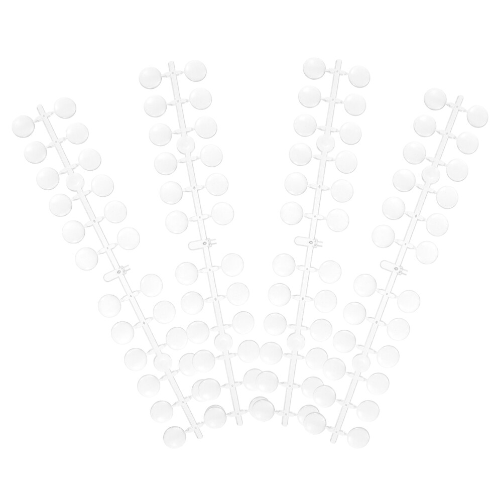Iplusmile 5Sets Durable Transparent Nail Art Color Display Board For Salon Use