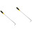 2Pcs Manhole Hook with Rubber Handle Durable Steel Sliding Door Lifter 6