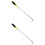 2Pcs Manhole Hook with Rubber Handle Durable Steel Sliding Door Lifter 7