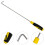 2Pcs Manhole Hook with Rubber Handle Durable Steel Sliding Door Lifter 10