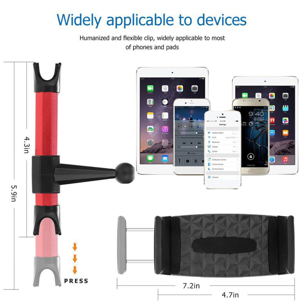 Headrest Tablet Mount For Stand Car Back Seat Holder 3062623034982