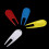 8Pcs Golfer Divot Tool Set with Ball Marker Assorted Color Lightweight 10